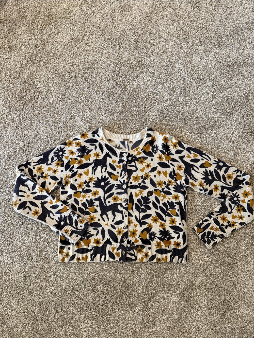 Free People Nocturnal Cardigan, EUC, Small
